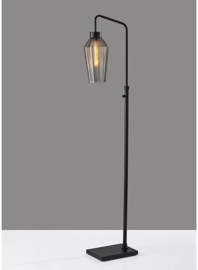 Adesso Inc Belfry Floor Lamp in Black by Adesso Inc